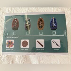 SPACEKEEPER home waterfall and incense burner.